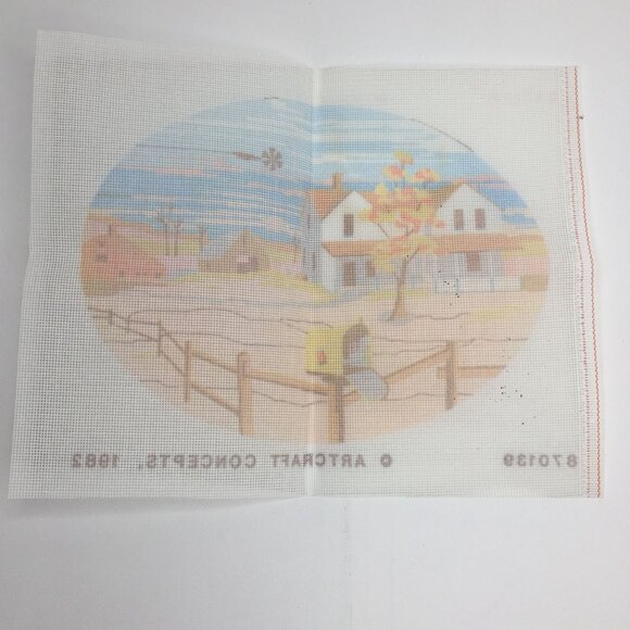 Artcraft Concepts A Touch of Fall No 5724 Special Edition Stamped Cross Stitch - Picture 3 of 8